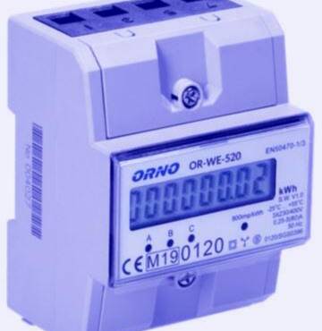 Odczyt prądu na 20.02.2026r